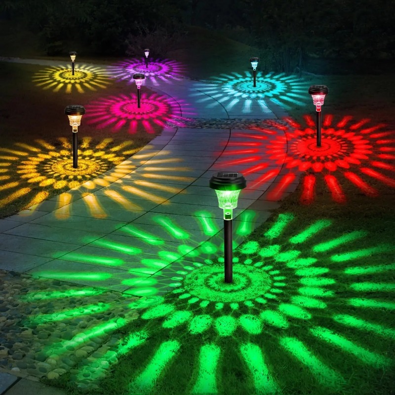 Dusk To Dawn Bulb - Color Changing Solar Path Light IP67