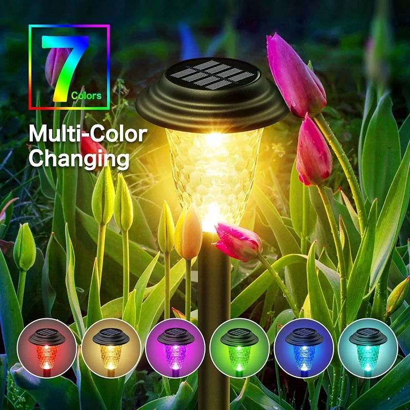 Dusk To Dawn Bulb - Outdoor Solar Garden Path Lights IP67